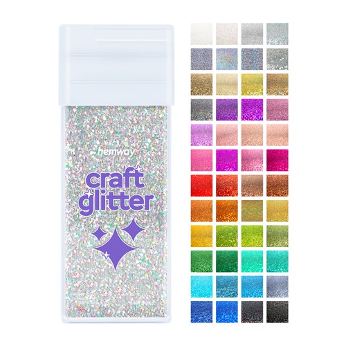 Fine craft glitter shaker - fine,